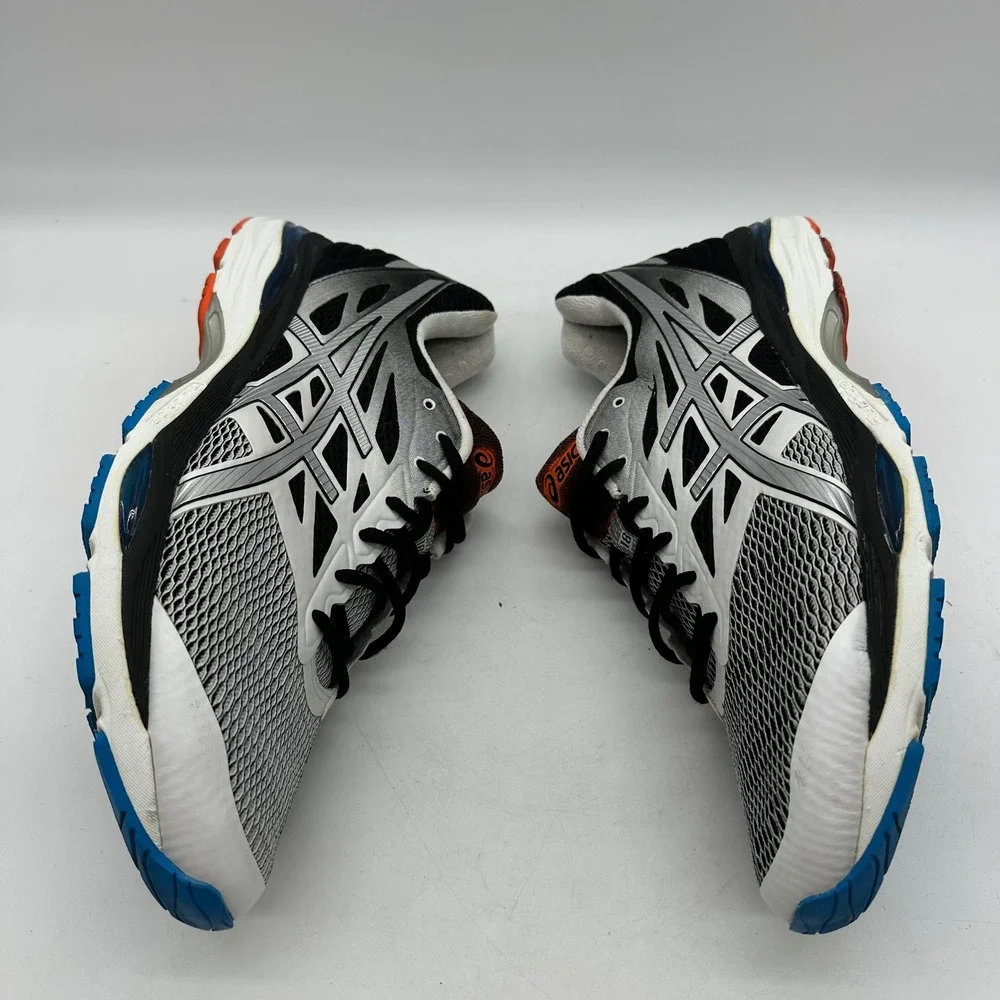 ASICS T6D0N Mens Size 13 4E Silver Gel-Cumulus 18 Extra Wide Running Shoes